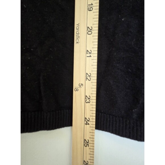 Max Studio Sweater Womens M Stretch Animal Print Black Casual Business Office - Picture 6 of 7